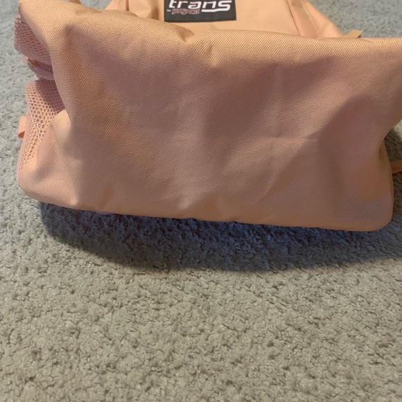 Trans by Jansport backpack peach - great for “Back to School” Fits 15 in. Laptop - Picture 2 of 7